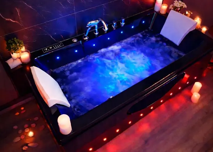 Grand Nuit A 2 Avec Sauna Luxe, Balneo, Ocean Rien Que Pour Vous アパート